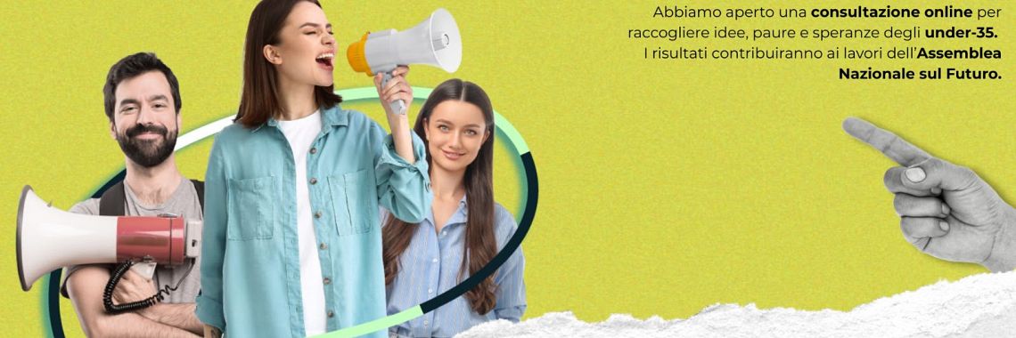 Ecosistema Futuro, Consultazione per gli under-35: che Italia desideri nel tuo futuro?