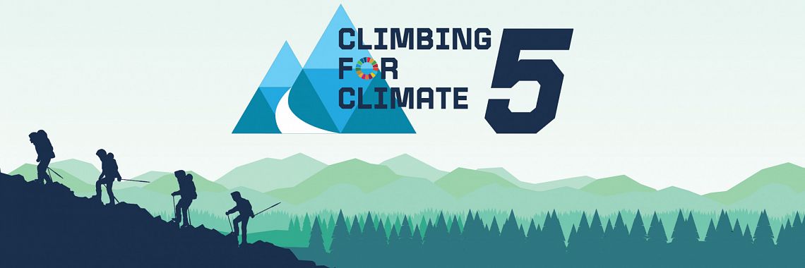 Fifth edition of Climbing For Climate with the national event at the end of July and the 