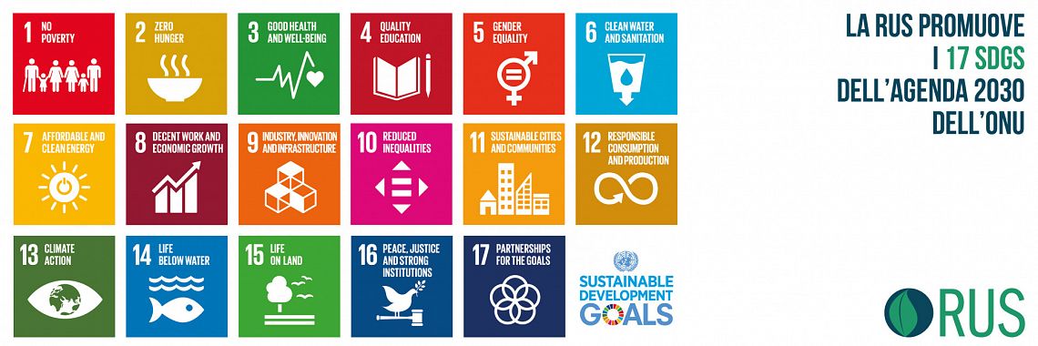La RUS promuove gli SDG's dell'Agenda 2030 