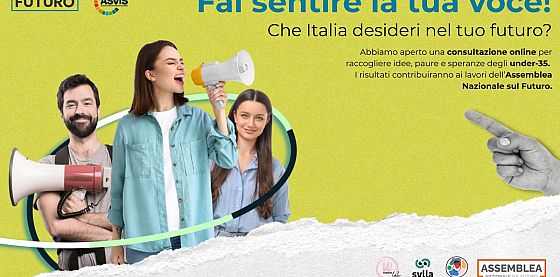 Consultazione per gli under-35: che Italia desideri nel tuo futuro?